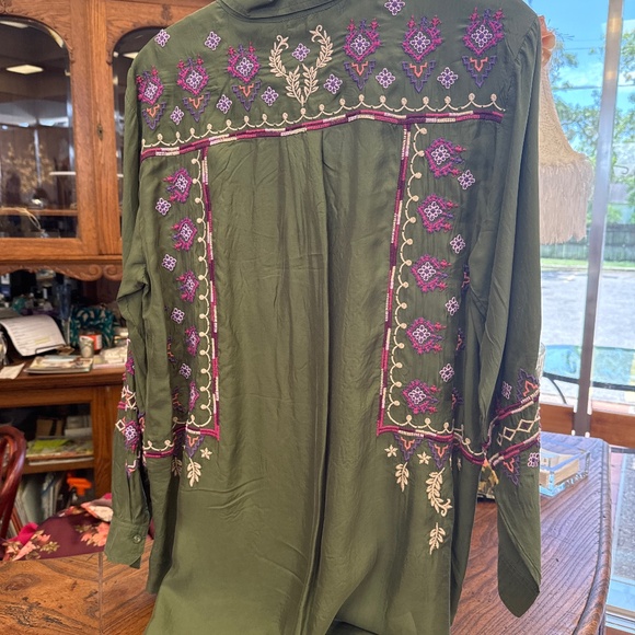 Johnny Was Workshop Blouse - Picture 2 of 6